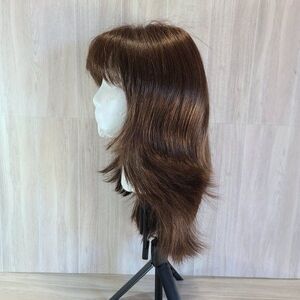 Alan Eaton Collection Wig Natural Style Color 23 Brown Synthetic Hairpiece NWT